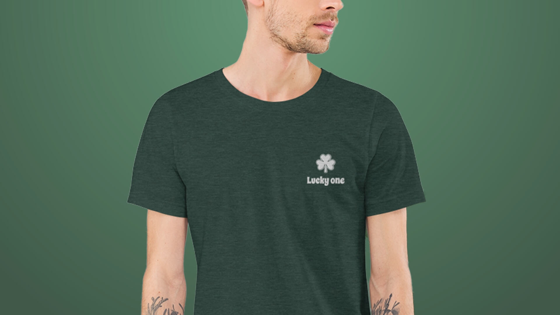 Green best sale tea shirt